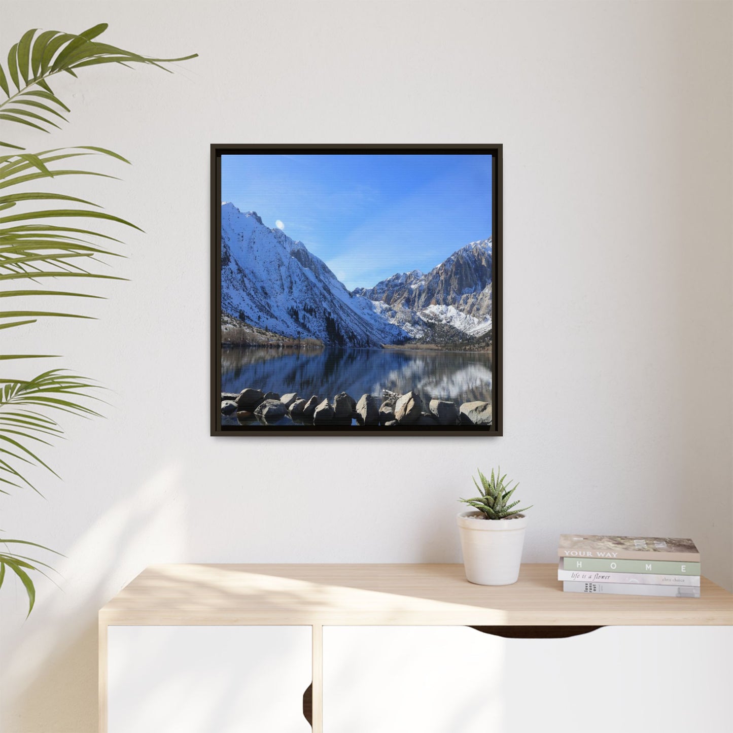 Stones of Serenity - Unique Stretched Canvas Wall Art