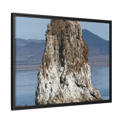 Tufa Tower Reflection - Unique Stretched Canvas Wall Art