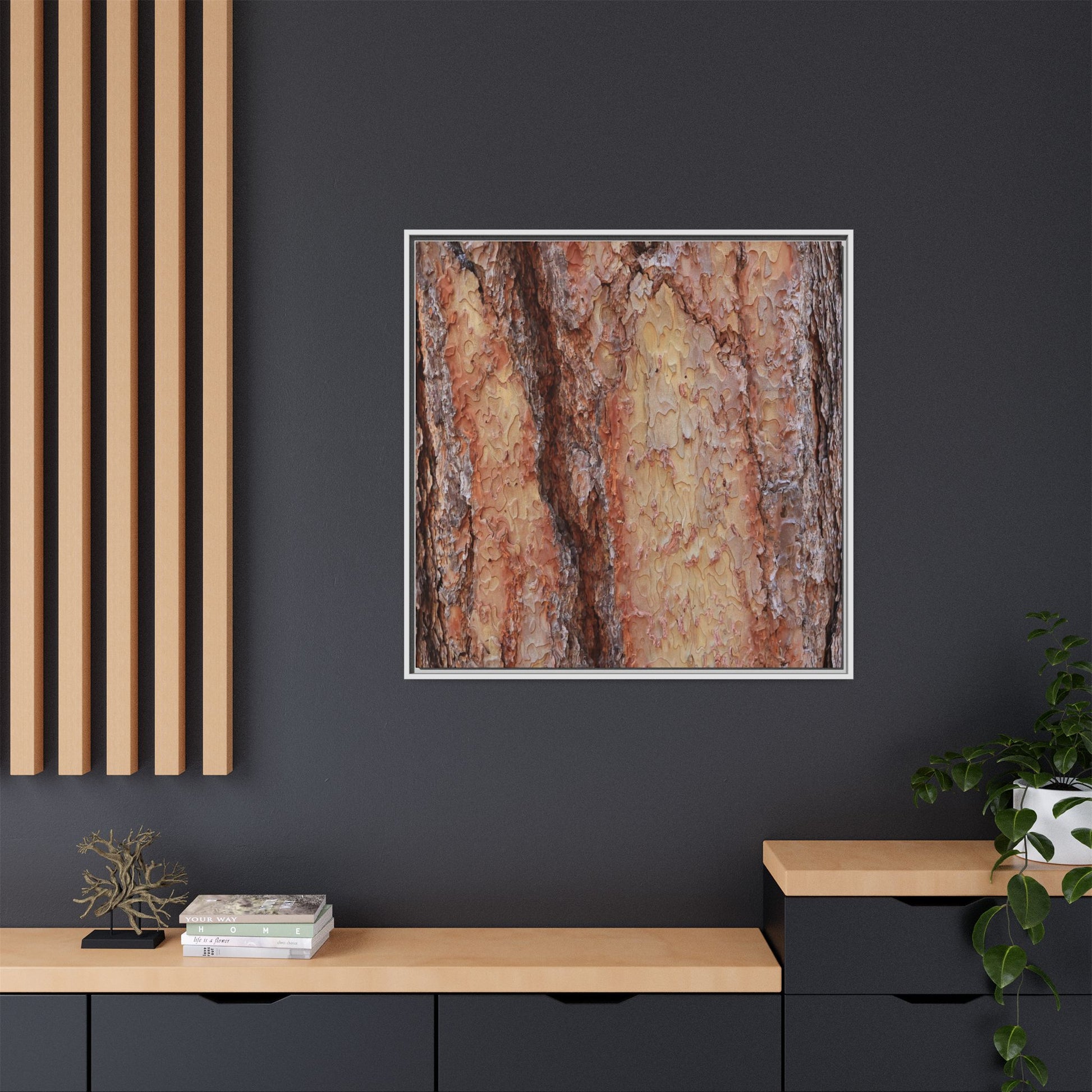 Rustic Rhythms - Unique Stretched Canvas Wall Art - Art By Earth