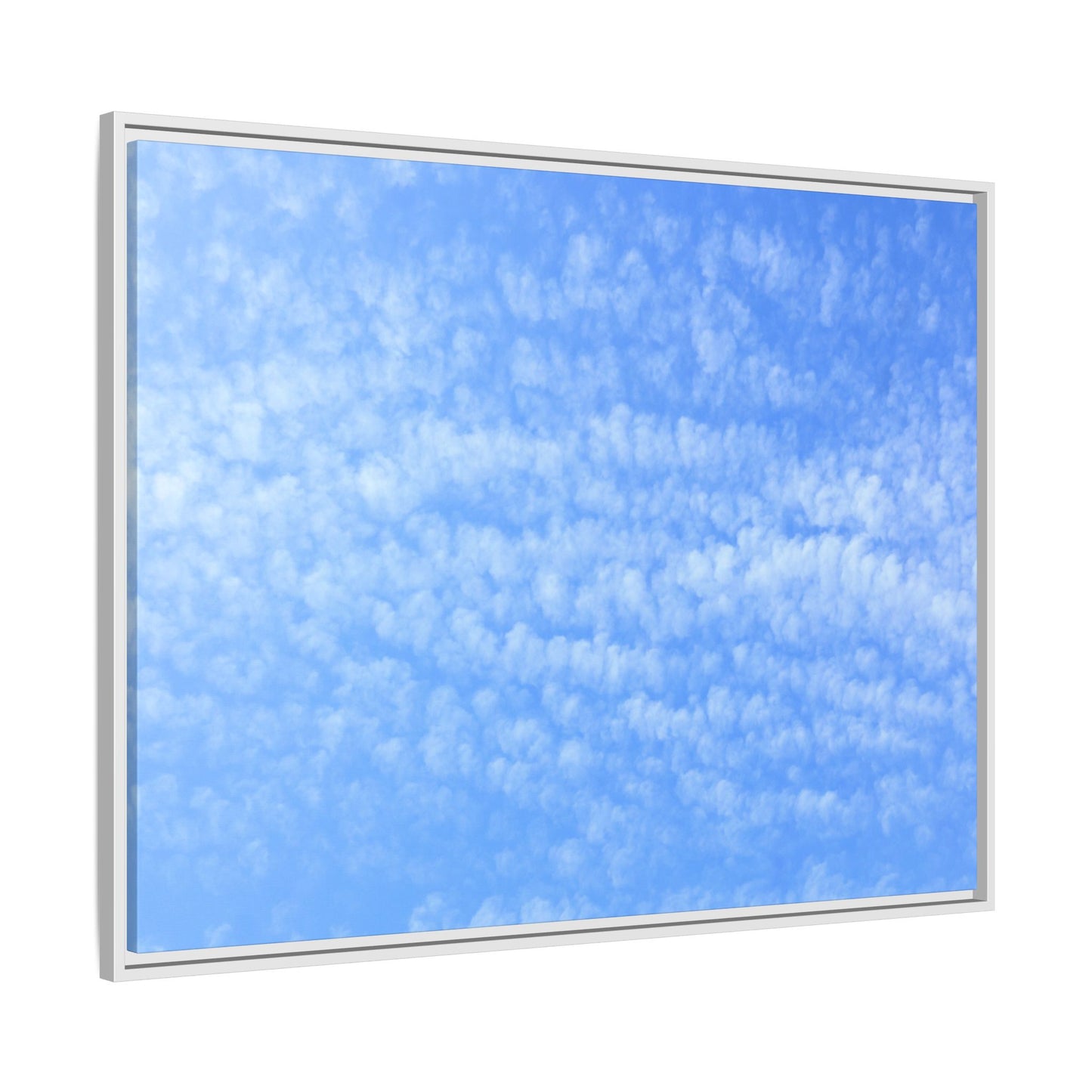 Wispy Blue Dreams - Unique Stretched Canvas Wall Art - Art By Earth