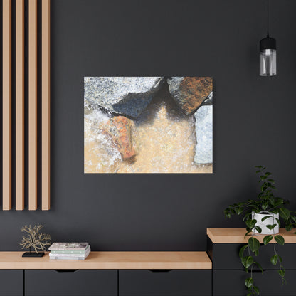 Rocky Embrace - Unique Frameless Canvas Wall Art - Art By Earth