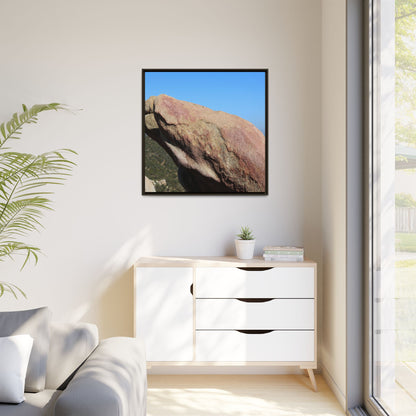 Sleeping Stone - Unique Stretched Canvas Wall Art - Art By Earth