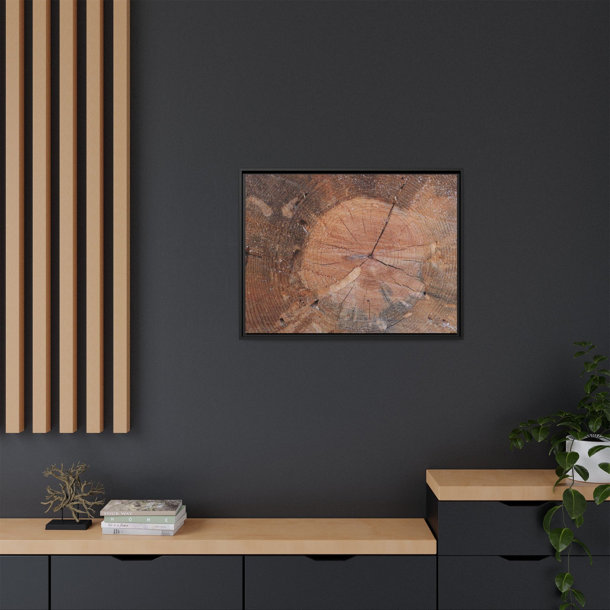 Concentric Memories - Unique Stretched Canvas Wall Art - Art By Earth