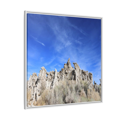 Frozen Sentinels - Unique Stretched Canvas Wall Art