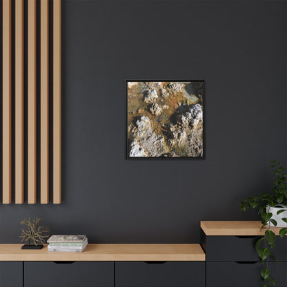 Textural Metamorphosis - Unique Stretched Canvas Wall Art