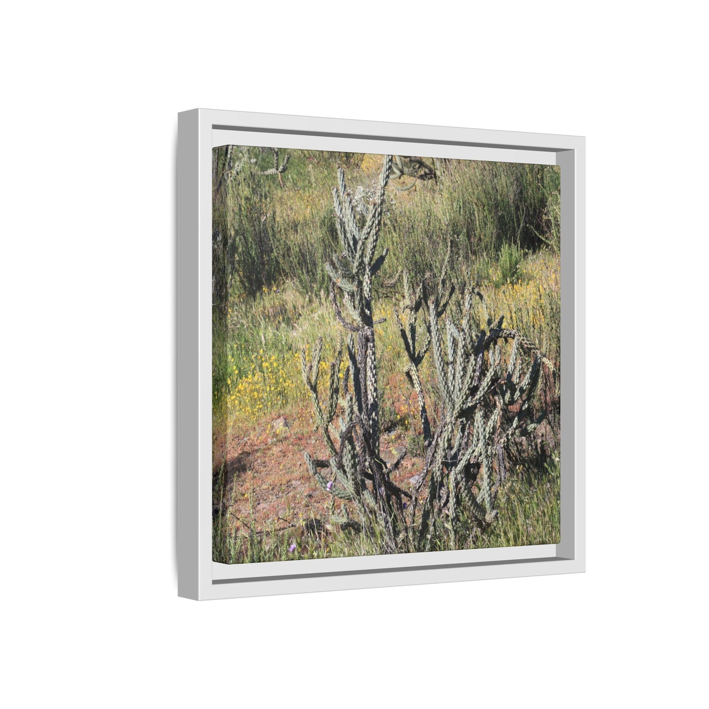 Wildflower Meadow - Unique Stretched Canvas Wall Art - Art By Earth