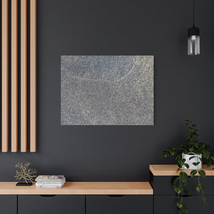 Granite Murmur - Unique Frameless Canvas Wall Art - Art By Earth