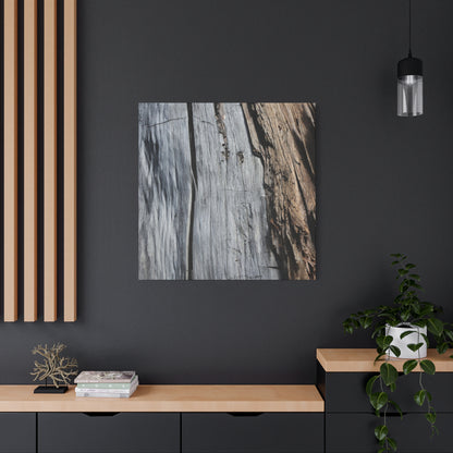 Fracture Lines - Unique Frameless Canvas Wall Art - Art By Earth