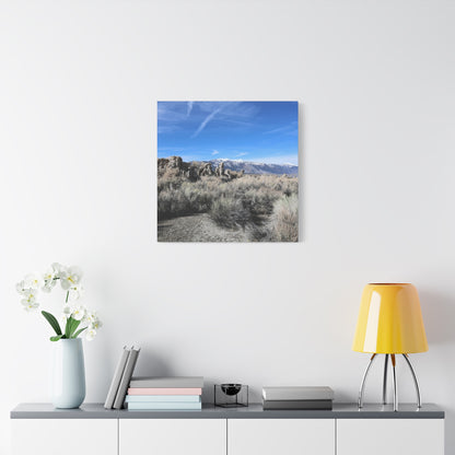 Echoes of Solitude - Unique Frameless Canvas Wall Art