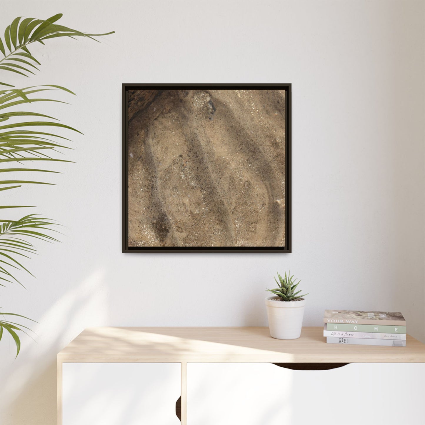 Tidal Pool Secrets - Unique Stretched Canvas Wall Art - Art By Earth