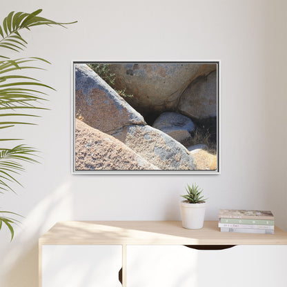 Boulder Shelter - Unique Stretched Canvas Wall Art
