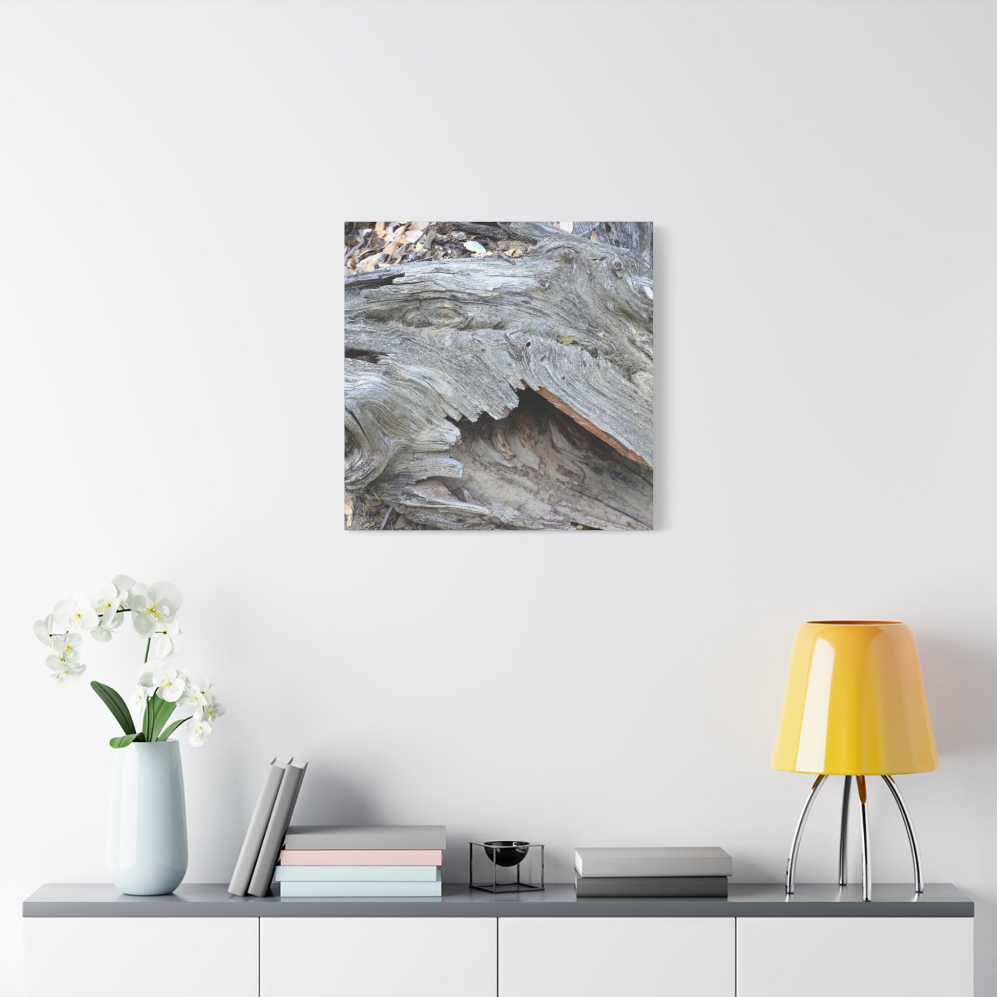 Whispers of Ancient Wood - Unique Frameless Canvas Wall Art - Art By Earth