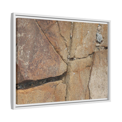 Rusty Crevices - Unique Stretched Canvas Wall Art - Art By Earth