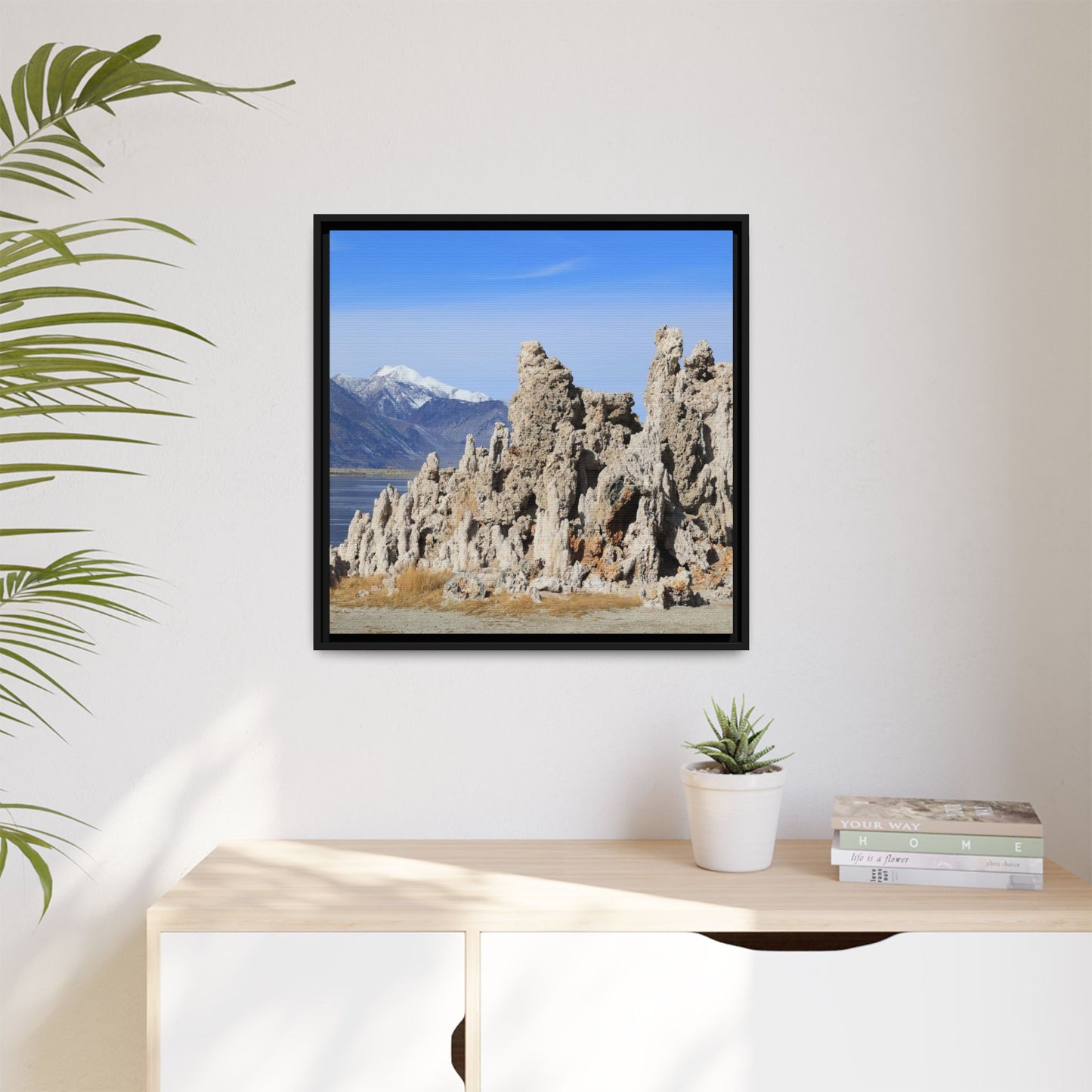 Mono Lake Tufa - Unique Stretched Canvas Wall Art
