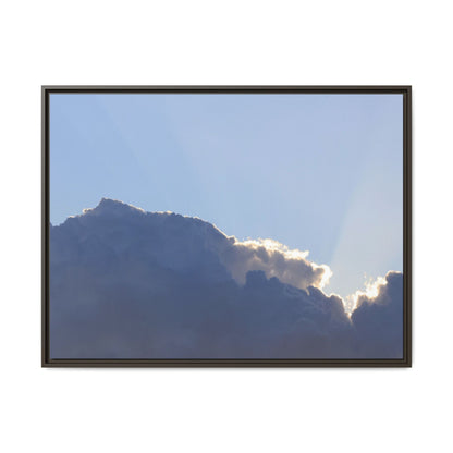 Cloud Divide - Unique Stretched Canvas Wall Art - Art By Earth