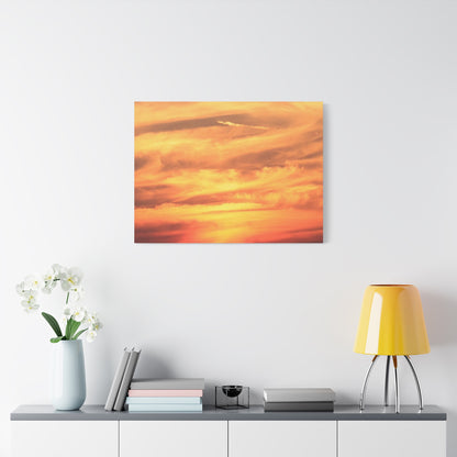 Golden Whispers - Unique Frameless Canvas Wall Art - Art By Earth