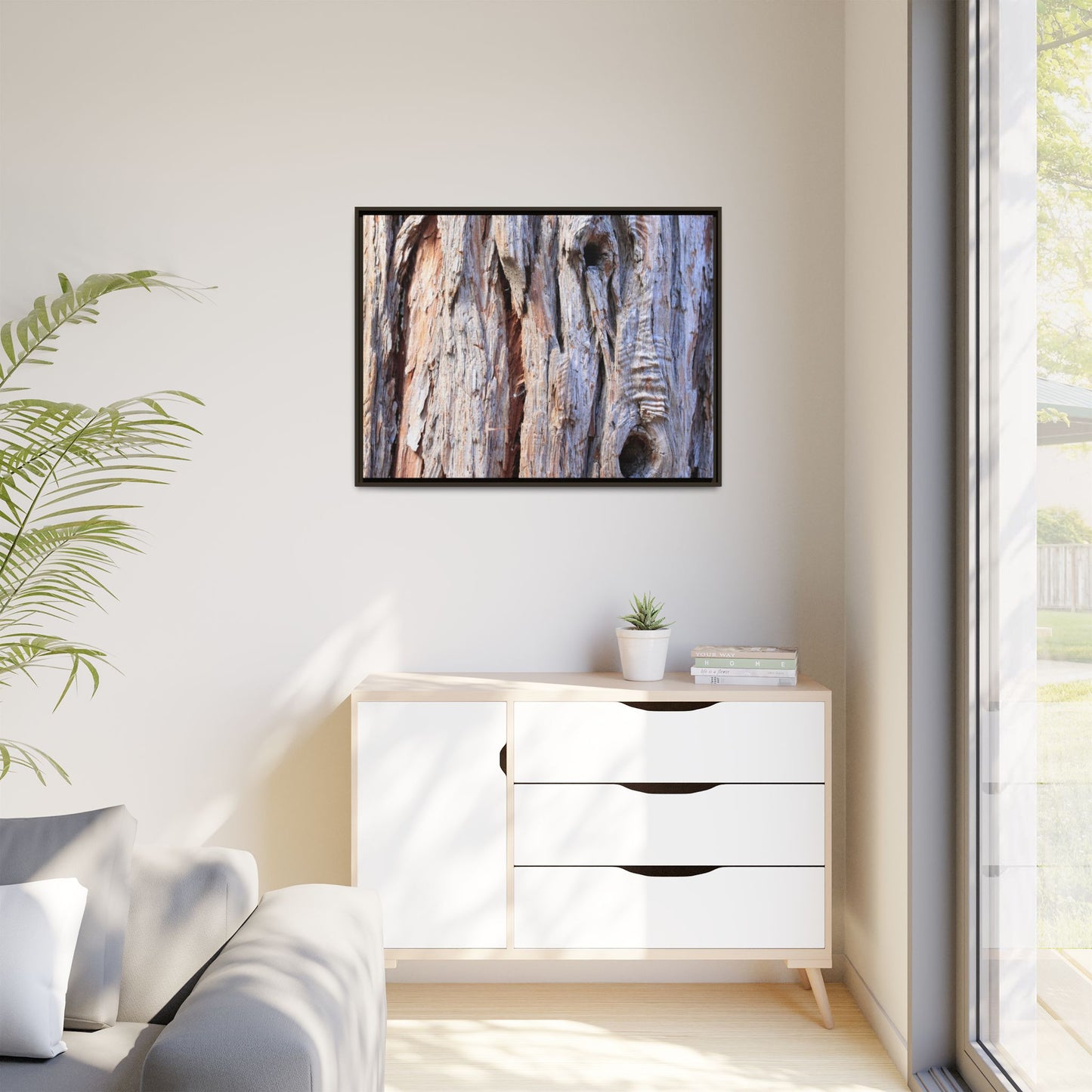 Nature's Grain - Unique Stretched Canvas Wall Art - Art By Earth