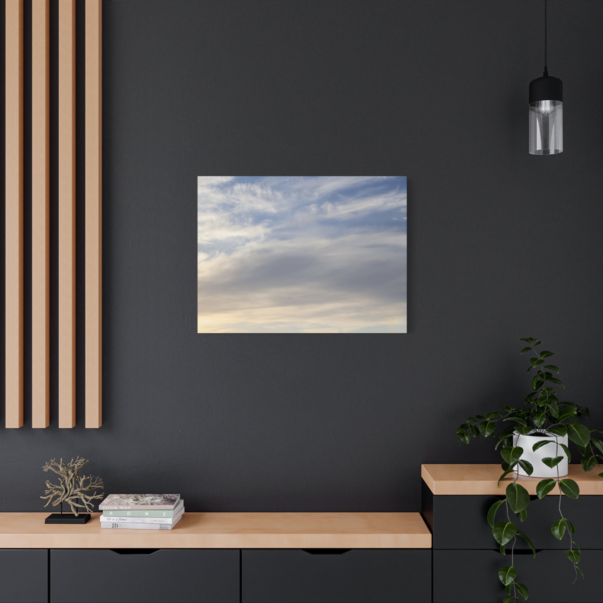Luminous Horizon - Unique Frameless Canvas Wall Art - Art By Earth