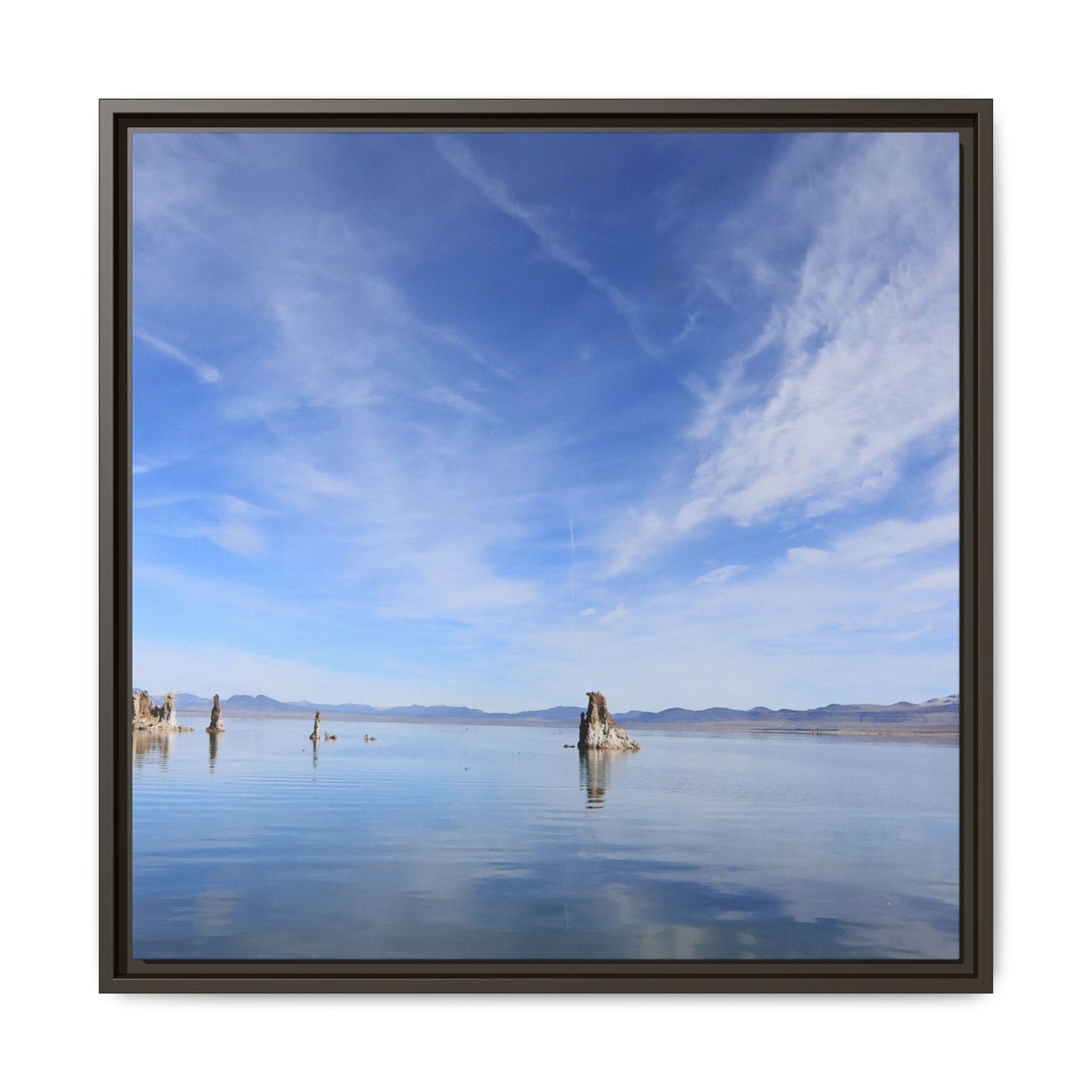 Whispers of Stillness - Unique Stretched Canvas Wall Art