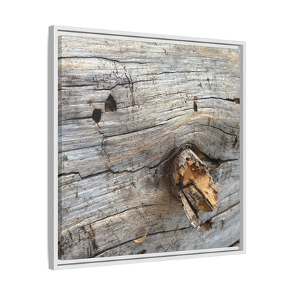 Weathered Wood Texture - Unique Stretched Canvas Wall Art - Art By Earth