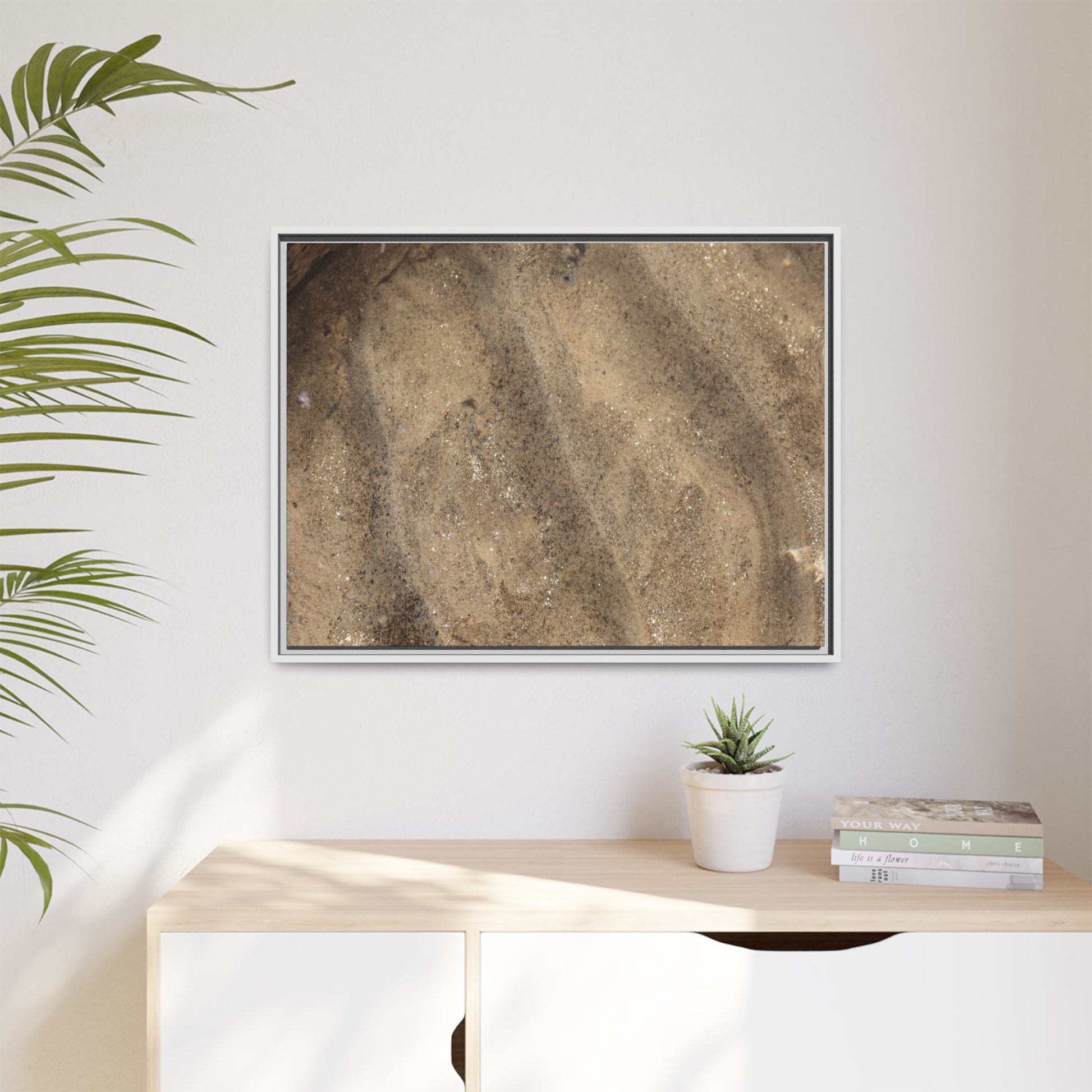 Tidal Pool Secrets - Unique Stretched Canvas Wall Art - Art By Earth