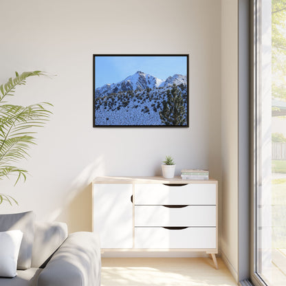 Snow's Embrace - Unique Stretched Canvas Wall Art