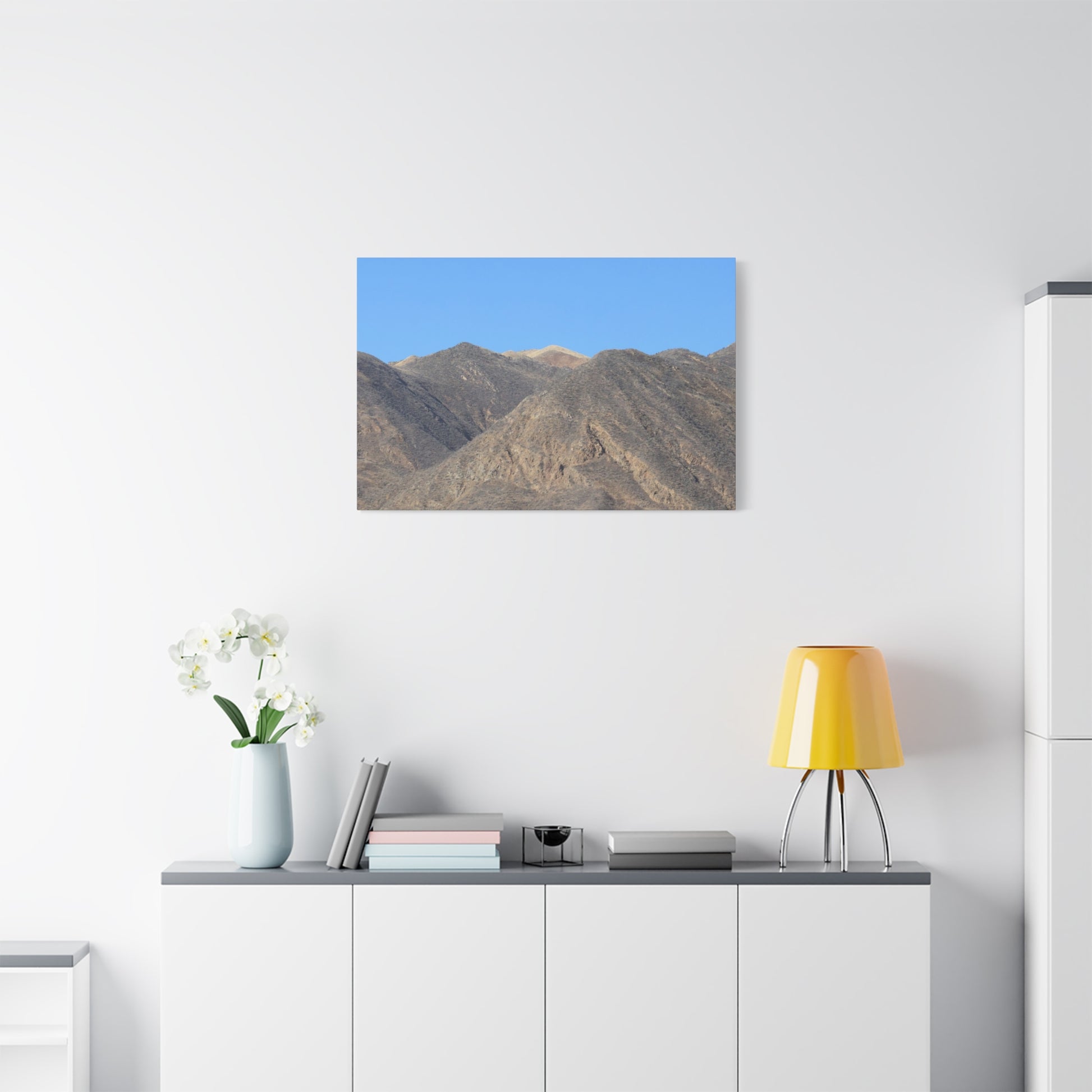 Silent Peaks - Unique Frameless Canvas Wall Art - Art By Earth