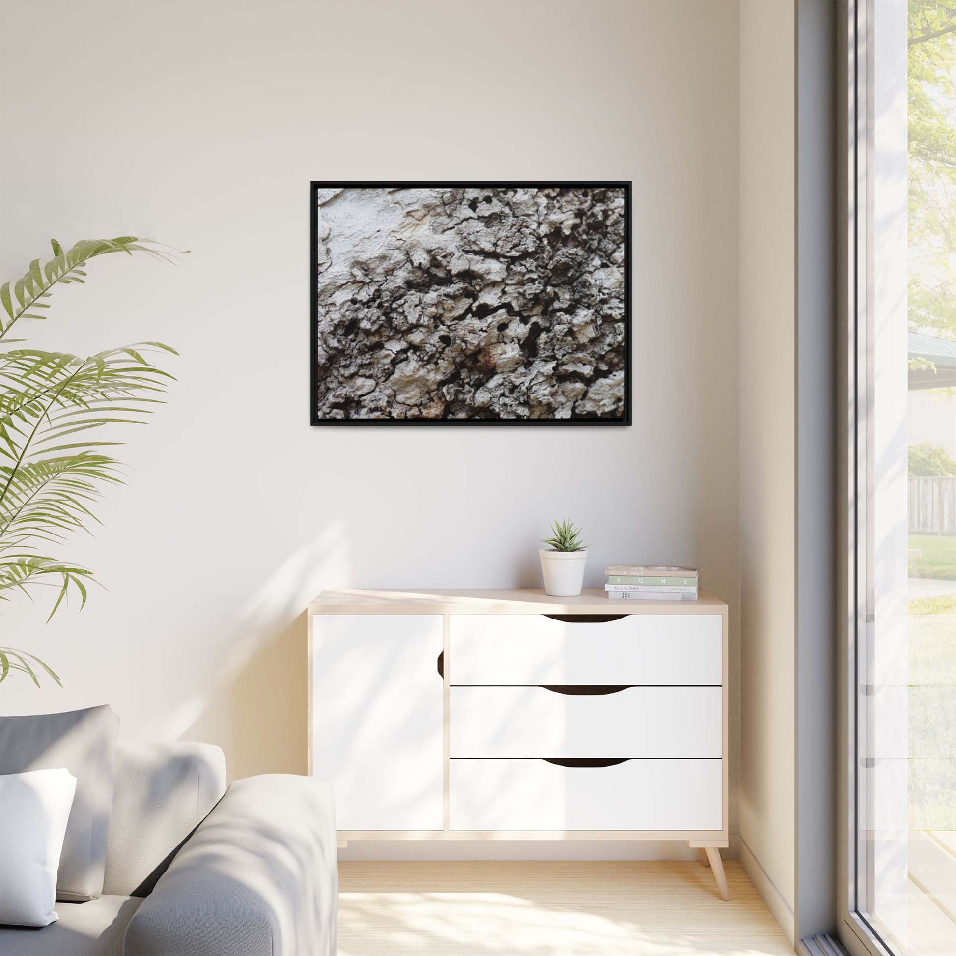 Cracked Terrain - Unique Stretched Canvas Wall Art - Art By Earth