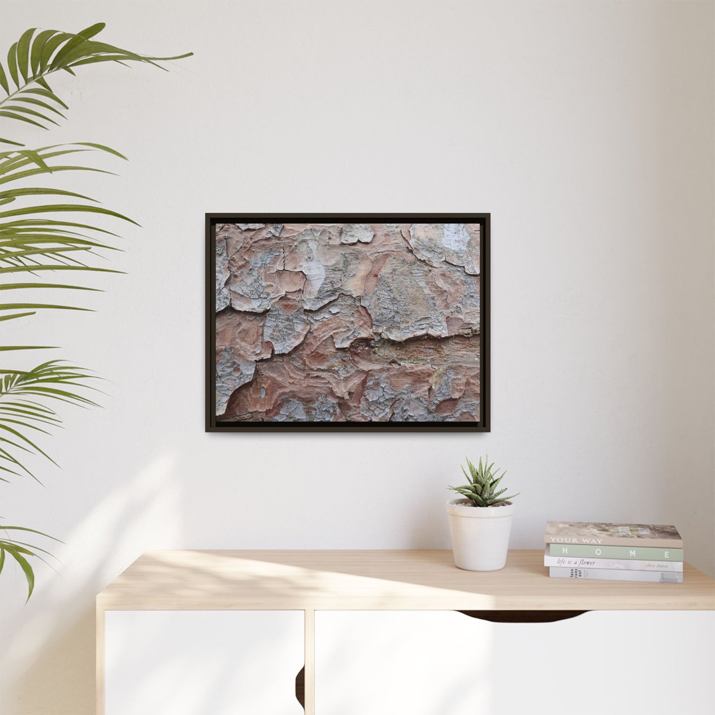 Flaking Serenity - Unique Stretched Canvas Wall Art - Art By Earth