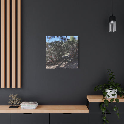 Desert Blooms - Unique Frameless Canvas Wall Art