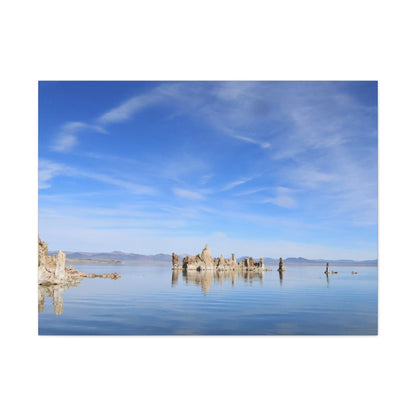 Stillness Reflected - Unique Frameless Canvas Wall Art