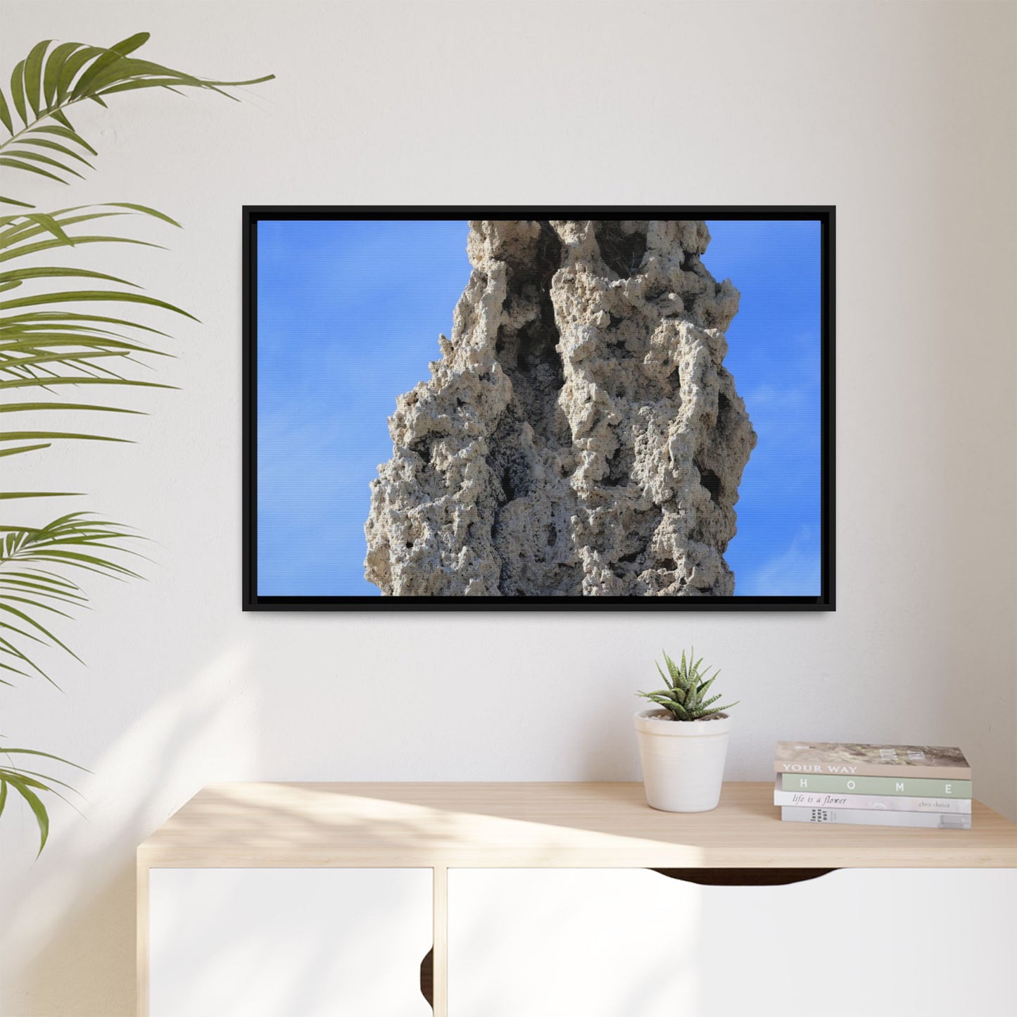 Stone Sentinel - Unique Stretched Canvas Wall Art
