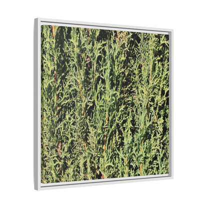 Emerald Labyrinth - Unique Stretched Canvas Wall Art - Art By Earth