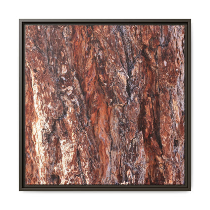 Wooden Mosaic - Unique Stretched Canvas Wall Art