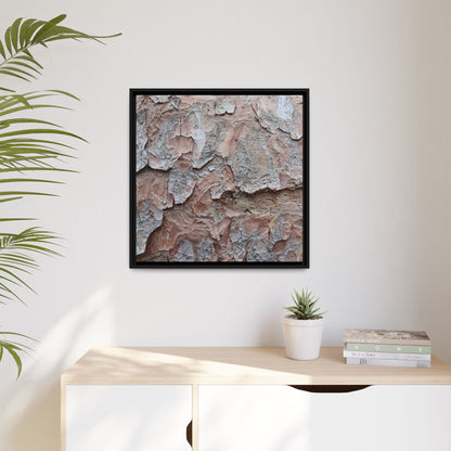 Flaking Serenity - Unique Stretched Canvas Wall Art - Art By Earth