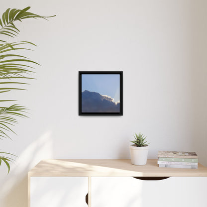 Cloud Divide - Unique Stretched Canvas Wall Art - Art By Earth