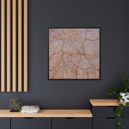 Fragmented Earth - Unique Stretched Canvas Wall Art - Art By Earth