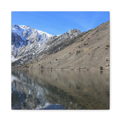 Reflection of Silence - Unique Frameless Canvas Wall Art