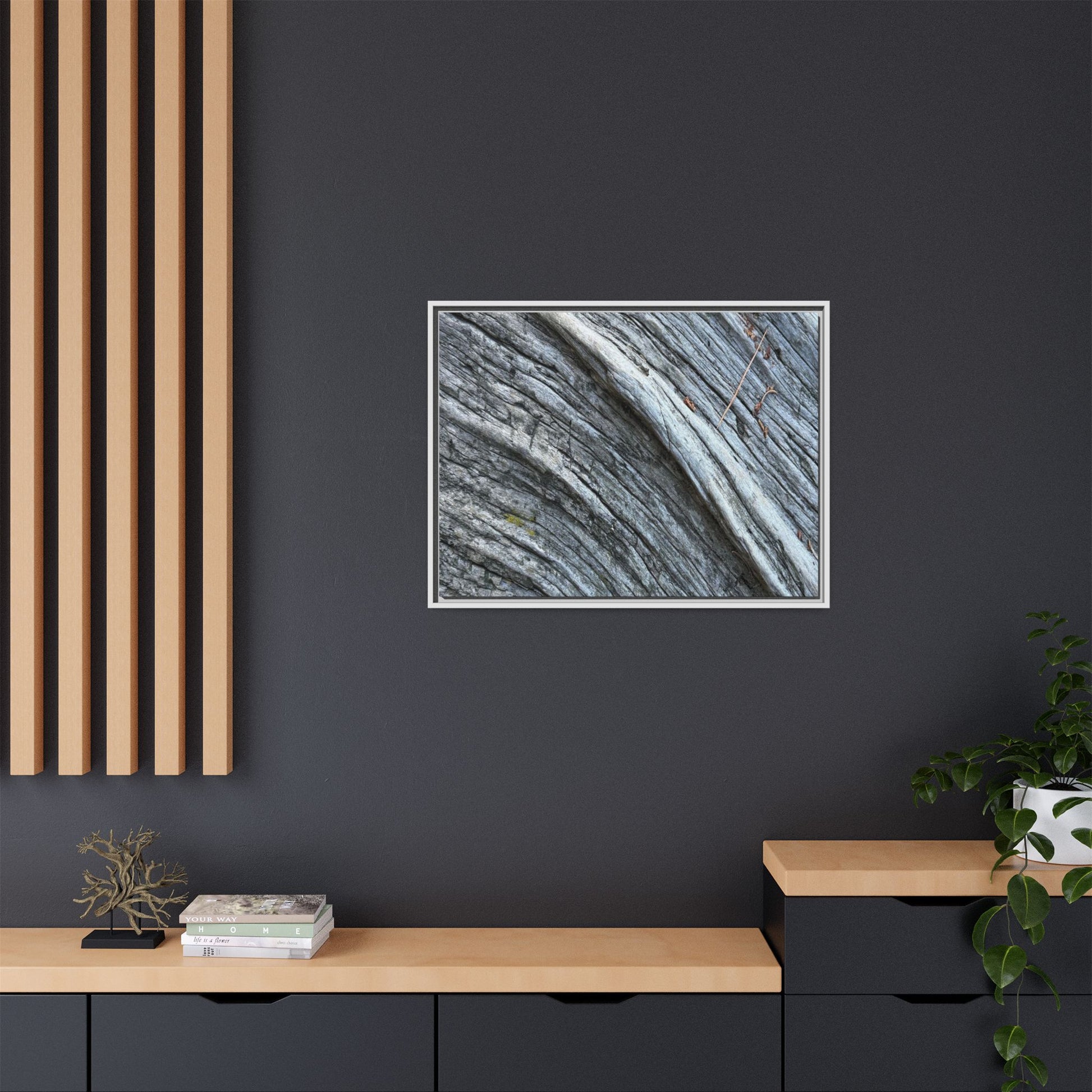 Aged Timber - Unique Stretched Canvas Wall Art - Art By Earth