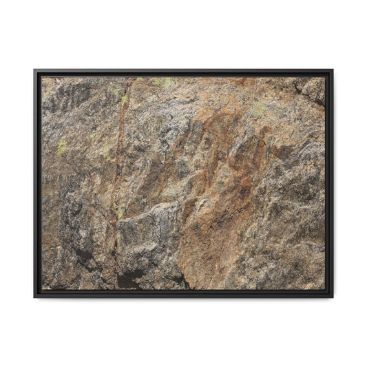 Weathered Rock Formation - Unique Stretched Canvas Wall Art - Art By Earth
