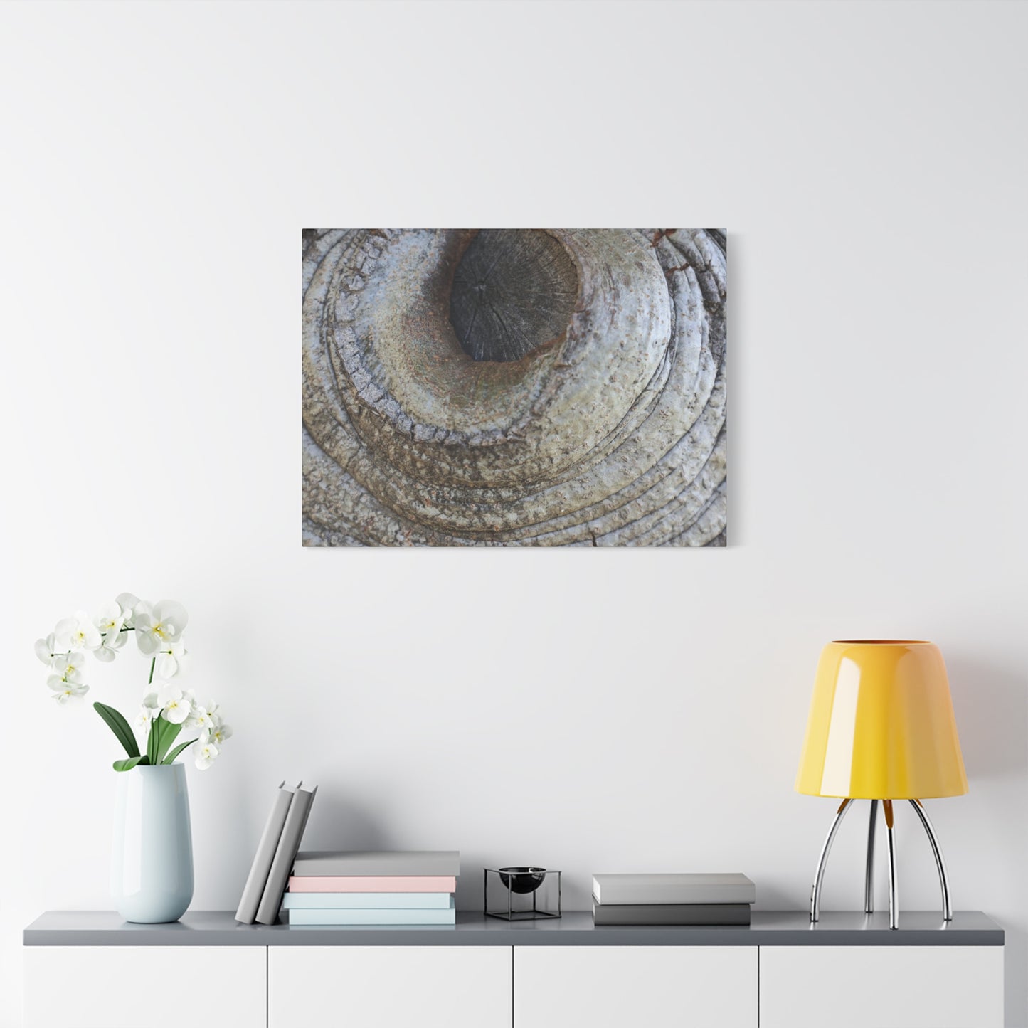 Bark's Eye - Unique Frameless Canvas Wall Art - Art By Earth