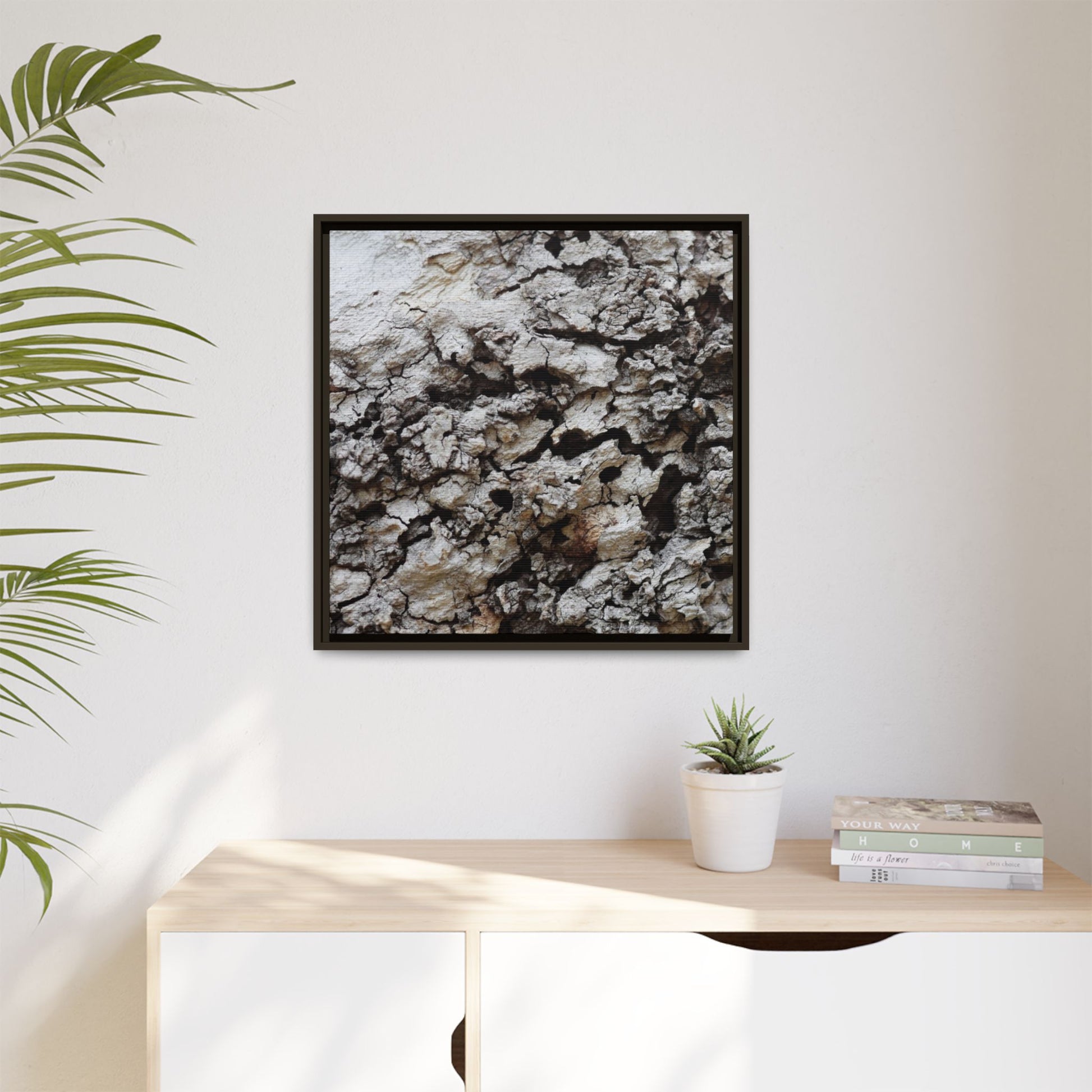 Cracked Terrain - Unique Stretched Canvas Wall Art - Art By Earth