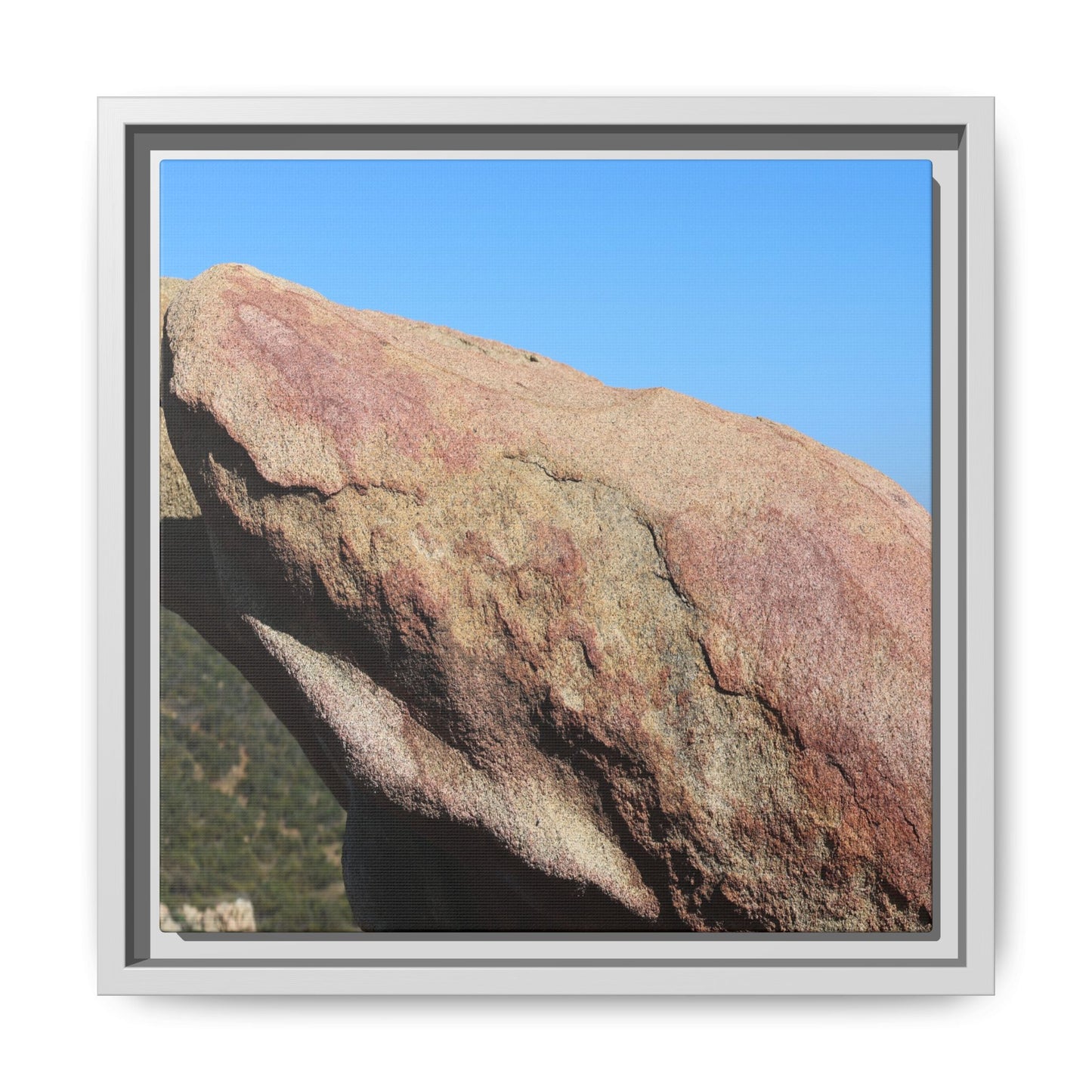 Sleeping Stone - Unique Stretched Canvas Wall Art - Art By Earth