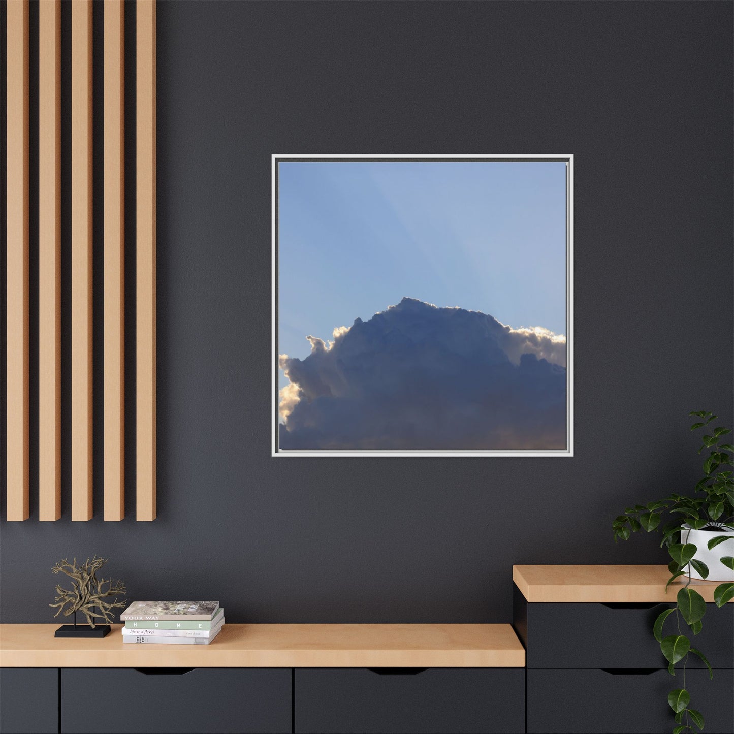 Cumulus Majesty - Unique Stretched Canvas Wall Art