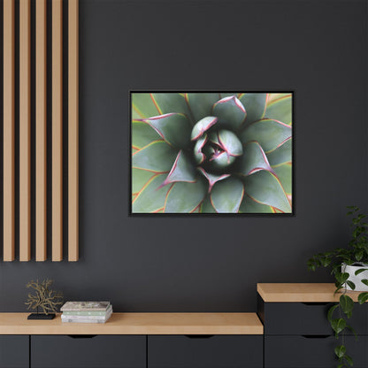 Spiky Elegance - Unique Stretched Canvas Wall Art - Art By Earth