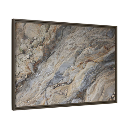 Layers of Earth's History - Unique Stretched Canvas Wall Art - Art By Earth