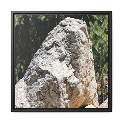 Stone's Silent Whisper - Unique Stretched Canvas Wall Art - Art By Earth