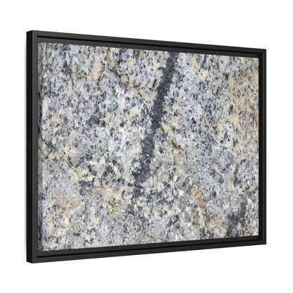 Granite Bubbles - Unique Stretched Canvas Wall Art - Art By Earth
