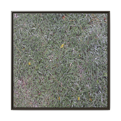Grassy Texture - Unique Stretched Canvas Wall Art - Art By Earth