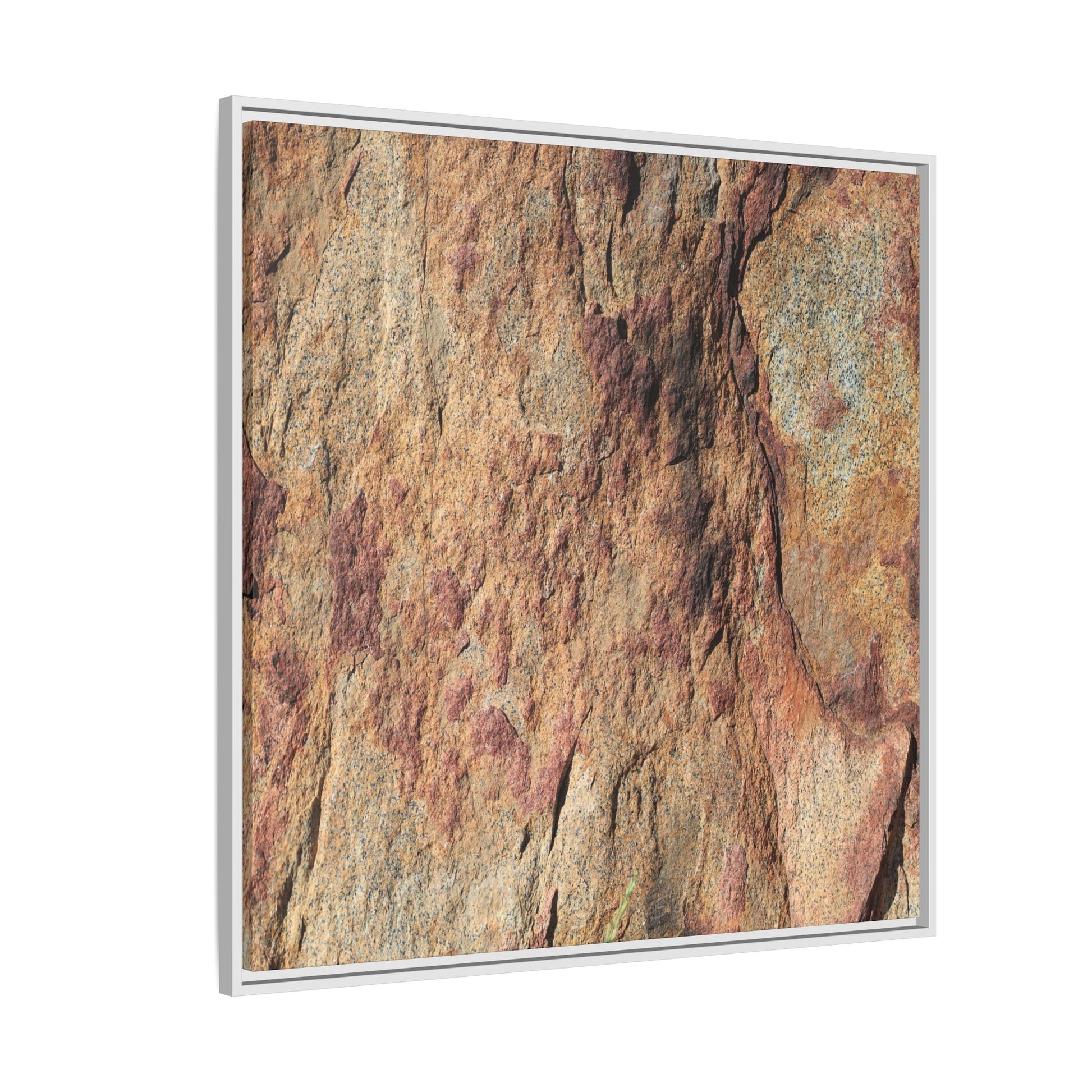 Russet Stone - Unique Stretched Canvas Wall Art - Art By Earth
